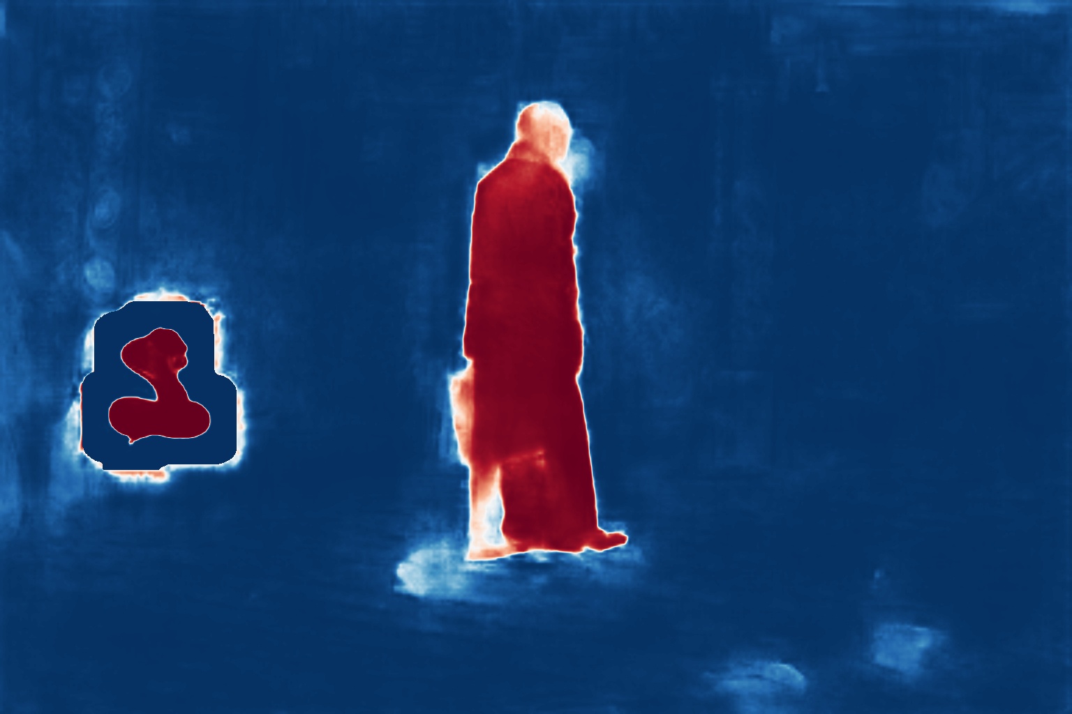 Automatic masking result